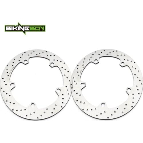 BIKINGBOY Front Brake Discs Disks Rotors For BMW R 1200 GS 04-07 R1200GS Adventure 2006 2007 R 1150 GS Adventure R 1100 S ABS 05