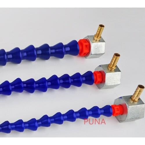 G1/4-300mm Round head Water Cooling Tube Pipe Coolant Oil Pipe with Magnet Pedestal