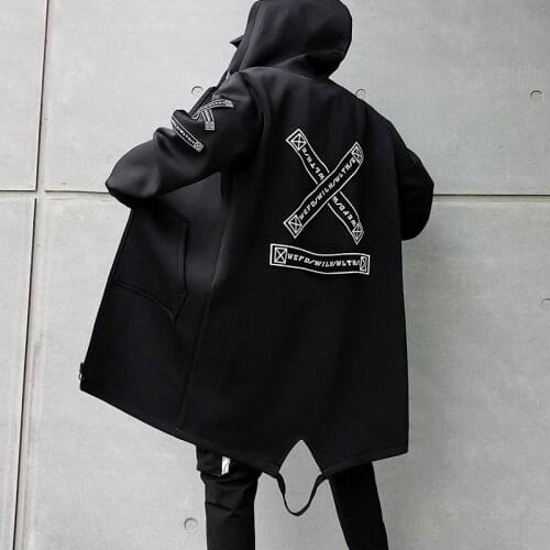 HEWITTISD Men's Hooded Trench Coats China