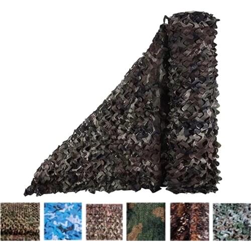 Camo Netting Camouflage Net Blinds Great For Sunshade Camping Shooting Hunting Decoration Outdoor Sun Shade Cover Military