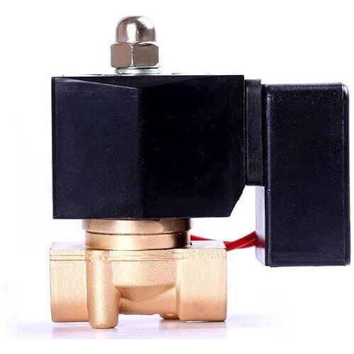 3/8" Normally Closed Brass 24 Hours Non Hot Energy-saving Solenoid Valve 24V 12V 220V 110V