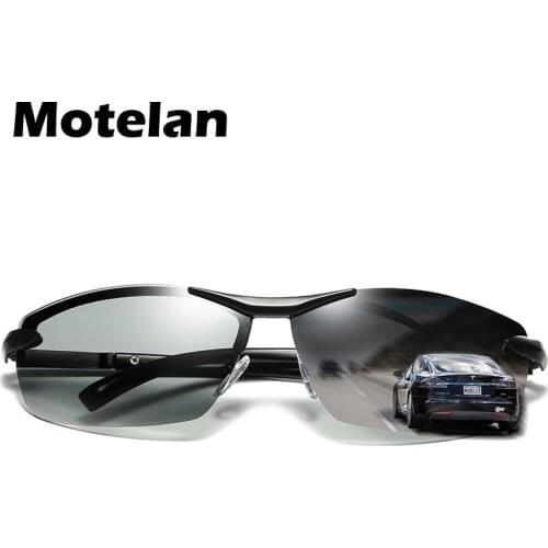 2019 New Mens Photochromic Polarized Sunglasses Anti-UV Driving Sunglasses for Men Women Drivers UV400 Sun Glasses B289