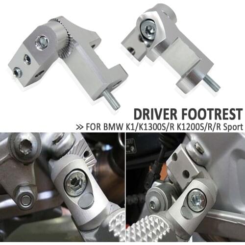 NEW Motorcycle Foot peg For BMW K1 K1300R K1300S K1200S K1200R K1200R Sport K 1300 S R K 1200 R S Passenger Footpeg Lowering Kit