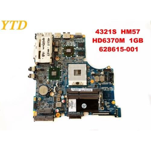 Original for HP 4321S laptop motherboard 4321S HM57 HD6370M 1GB 628615-001 tested good free shipping