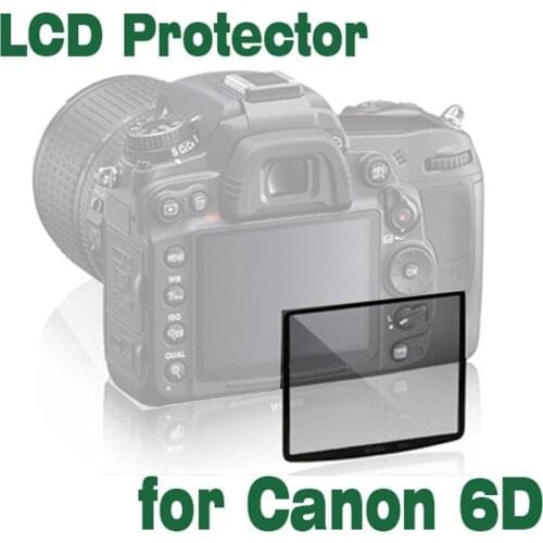 SMILYOU 1Pcs Professional LCD Optical Glass Screen Protector for Canon 6D Compact Glass Protective Film camera accessories