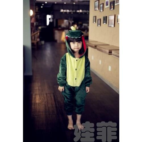 Unisex Cartoon Children Animal Costume Cosplay Clothing Dinosaur Halloween Animals Costumes Jumpsuit