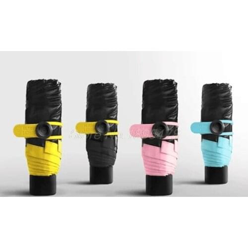 10PCS Mini Pocket Umbrella, Women Sunny and Rainy Mini Fashion Folding Umbrellas, 195g small sun Parasol Umbrella rain women