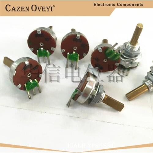 5pcs/lot B502 B5K Miniature single potentiometer model aircraft with 90 180 220 degrees remote control In Stock