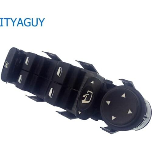 6554.HA 6554HA Left Front Door Glass Lifter Control Switch Electric Master Window Switch For Cit*roen C4 Peu*geot 2004-2015