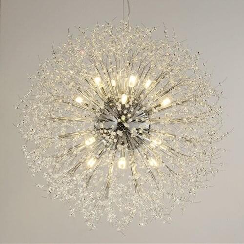 Diamond pendant lamp cottage living decor crystal light globe copper christmas balls cocina accesorio design lamp