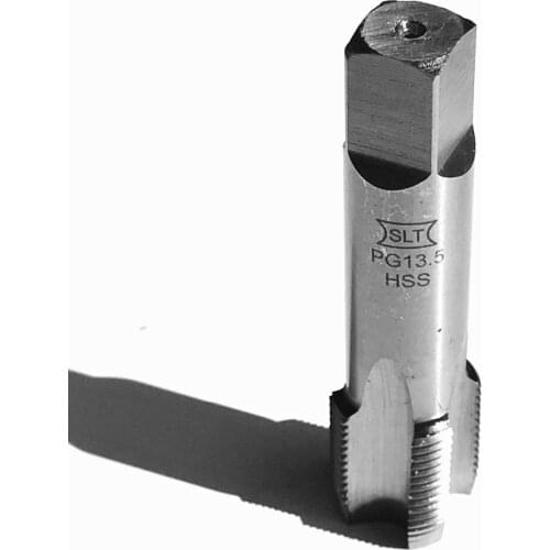 Free shipping 1PC HSS 80 degree PG13.5-18 TPI HSS Tap hss machineTaps for Steel cylinder pipes threading