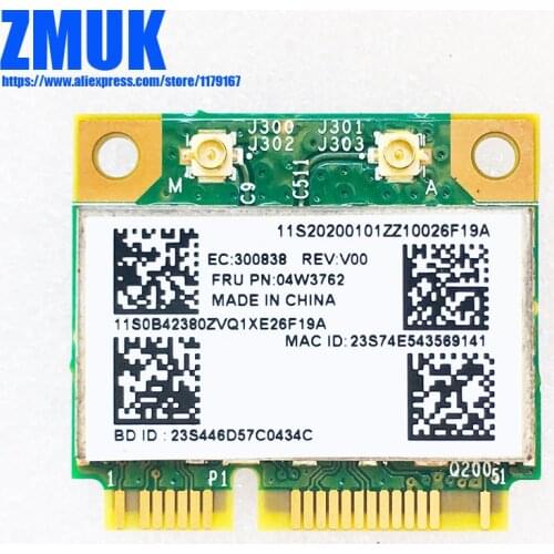BCM94313 WiFi +BT4.0 Wireless Card For Thinkpad X131E E330 L330 E435 E335 E135 T430U E535 E530C E430 S430 E430C E530,P/N 04W3762