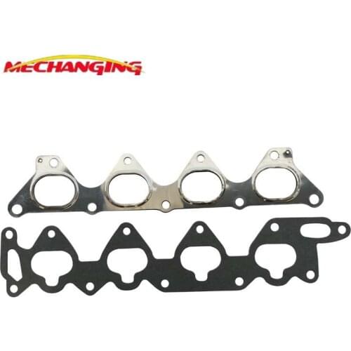For CHRYSLER VISTA 16V SOHC FOR MITSUBISHI 4G93 Intake Exhaust Manifold Engine Gasket Automotive Spare Parts MD157084 MD188529