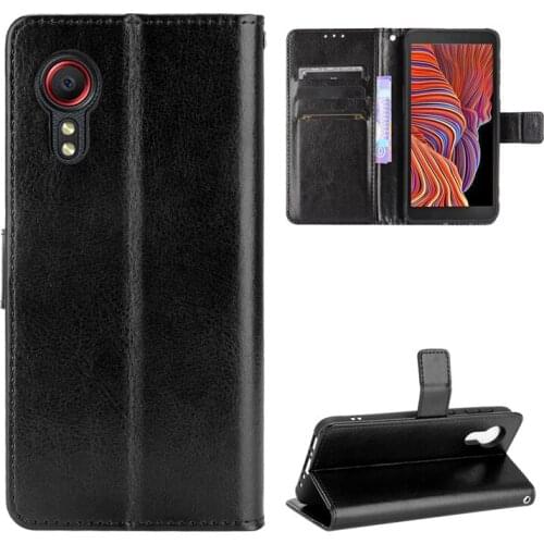 For Samsung Galaxy Xcover 5 Case 5.3 inch Flip Luxury PU Leather Phone Case For Samsung Galaxy Xcover 5 SM-G525F Case Cover