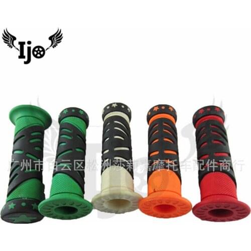 Manopla moto pitbike cafe racer tmax scrambler aprilia hyosung motocross royal enfield motorcycle accessories handlebar grips