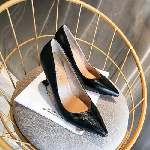Fashion Concise Elegant Thin Heels Single Shoes Sexy Wild High Heels Womens Shoes Party Dress Pumps W32-32