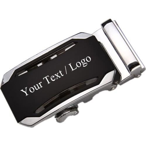 Personalized Men Automatic Belt Buckle 3.5cm Custom Engraved Belt Head Buckle Business Man Accessories Gift Automatic Buckle