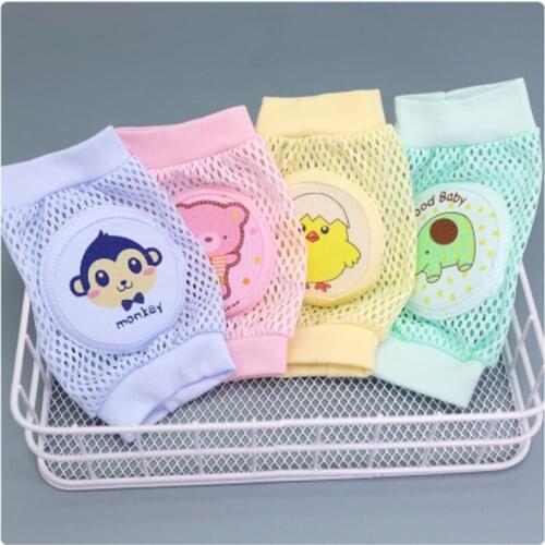 Kids Girl Boy Crawling Elbow Toddlers Baby Knee Pads Safety Mesh Kneepad Protector Leg Warmer cushion Legging Infants Children