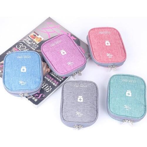 Travel Accessorie Waterproof Travel Medicine Storage Bag Package Portable Suitcase Cleaning Case Holder Pouch Function Parts