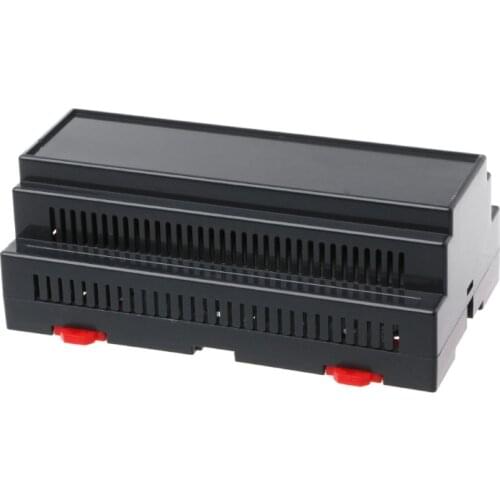 2021 New 158x88x59mm ABS Plastic Box Enclosure Electronics Industrial Rail Project Case