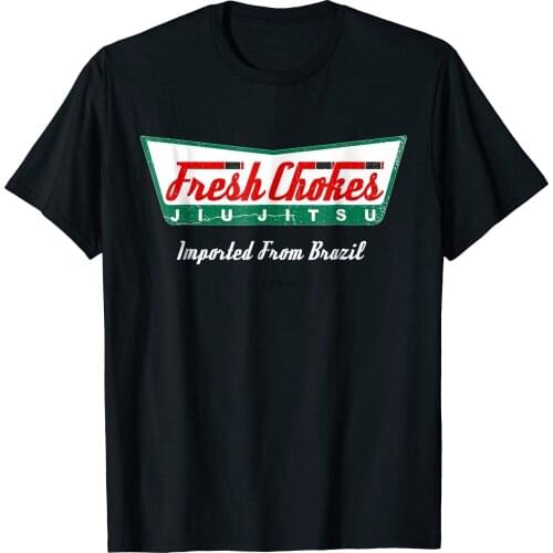 Jiu Jitsu BJJ T Shirt Tee Fresh Chokes