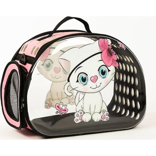 Dog Carrier Bag Portable Cats Handbag Foldable Travel Bag Puppy Carrying Mesh Shoulder Pet Bags