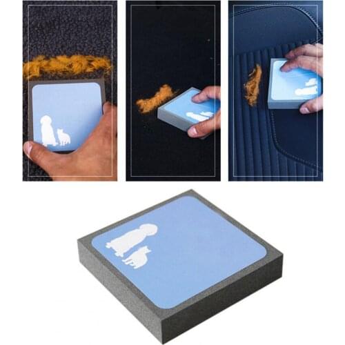 Practical Fur Remover Portable Hair Removal Brush Reusable Multifunctional Sponge Hair Cleaning Brush Pet Supplies for Home