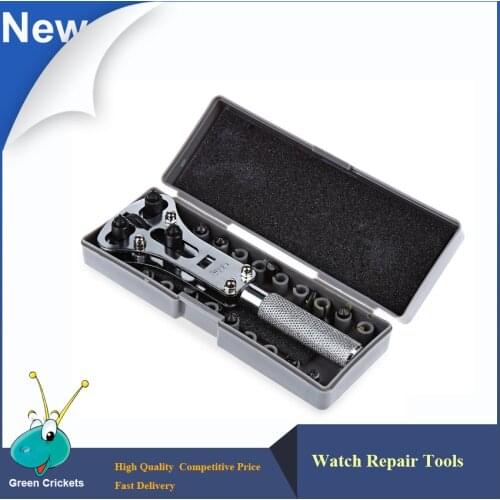 Adjustable 3 Prongs Watch case opener Watch Repair tools Wrench type Watch back opening Opener for watchmakers