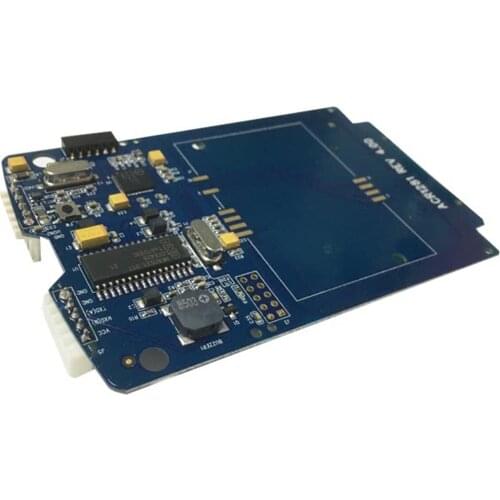 RS232 13.56mhz NFC Rfid Contactless Smart Card Reader Module With SAM Slot ACM1281S-C7