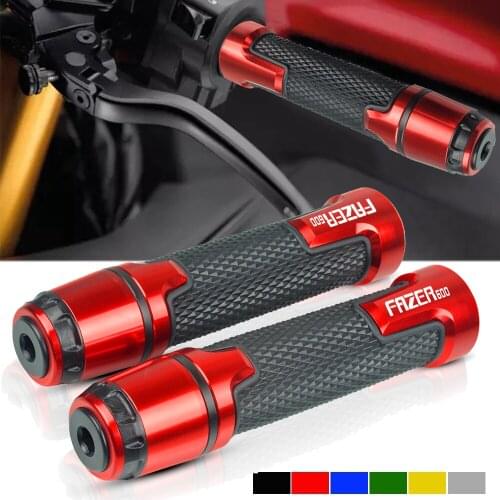 For Yamaha FAZER600 FZ6S/FZ6N 1998-2010 1999 2000 Motorcycle knobs Anti-Skid scooter Handle Grips 7/8'' 22mm Bar Hand Handlebar
