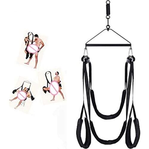 Sex Swing BDSM Bandage Adult Games Metal Tripod Stents Sex Furniture Hanging Sex Toys For Couples Women Handcuffs Porno