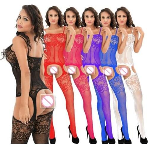 Hot Sexy Black lace bodysuit women backless transparent sexy body jumpsuit rompers 2020 catsuit bodysuits slim overalls