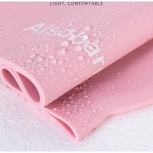 Silicone Swimming Cap for Women Swimming Pool Cap Waterproof Ear Protection Professional Water Sports Swim Hat