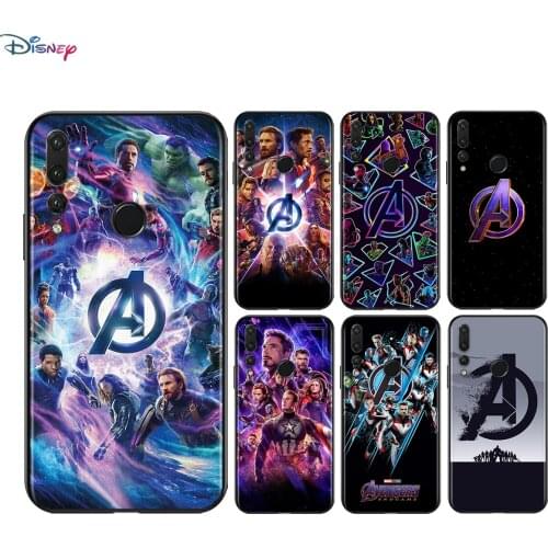 Silicone Cover Marvel Avengers Logo For Huawei Honor V30 30 X10 30i 10X 30S 20S View 20 V20 Pro Plus Lite RU Soft Phone Case