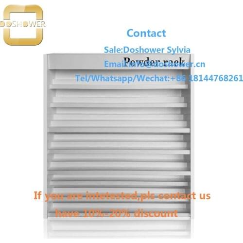 Rack nail paint with set manicure for wall display nail polish rack in mdf