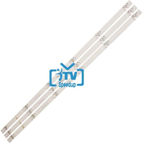 3pcs LED Backlight strip For Haier Leader 40"TV 40X7C JL.D40061330-202CS-M_V01 202AS V400HJ9-D03 40A17C XLED-40SF480A FW40D48F