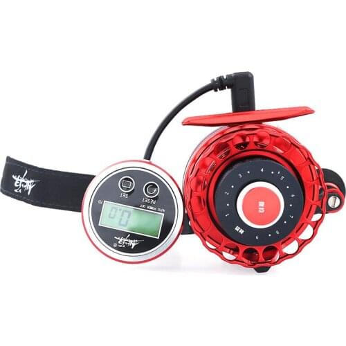 Taoyuan HD-S65 full metal raft wheel with digital display raft fishing wheel with venting raft rod wheel wholesale