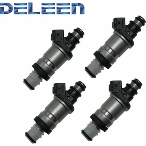 Deleen 4x High impedance Fuel Injector 842-12195 For Honda Car Accessories