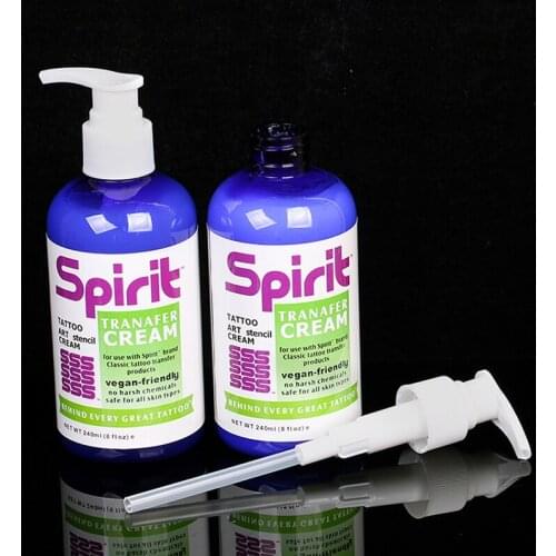 Professional Tattoo Transfer Cream Spirit brand Stencil Stuff Tattoo Stencil (8oz) 250ml tattoo ink Longer Lasting Transfer