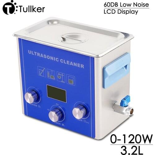 3.2L Power Adjust Ultrasonic Cleaner Oil Rust Remove Car Engine Parts DPF Metal PCB Board Mold SUS304 Ultrason Washer 3L