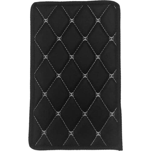 Universal Car Armrest Mat Interior Auto Armrests Storage Box Mats Armrest Cushion Cover Pad Automobiles Protector Waterproof Pad