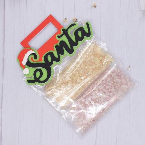 YPPCRAFT Santa Bag Topper Metal Cutting Dies Stencils for DIY Scrapbooking Decorative Embossing DIY Paper Cards