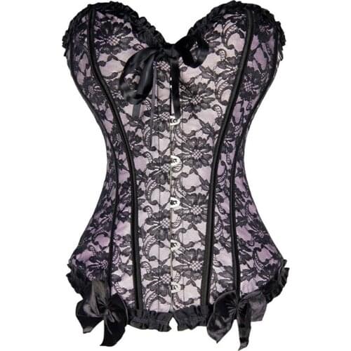 COLDKER Women Lace Shapers Bodysuit Tops Underwear Corset Body Slimming Belt Shapewear Cinta Modeladora Plus Size