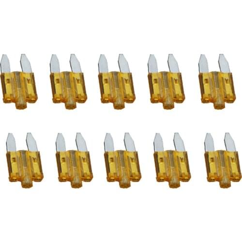 10 PCS 5A Small Fuse inserts car insurance tablets small fuse with lamp car inserts fuse