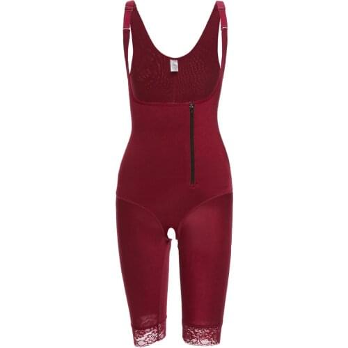 10XL Lingeries Slimming Tummy Shapewear Body Building Shapers Booty Bodysuits Women Sexy Lace Corset Waist Trainer Firm Zipper