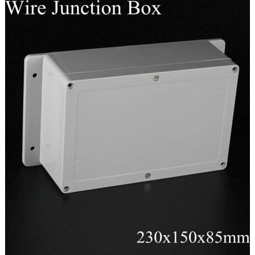 230x150x87mm ABS IP65 Waterproof Plastic Wire Junction Box With Mounted Distribution Enclosure Project Case Electronic Terminal