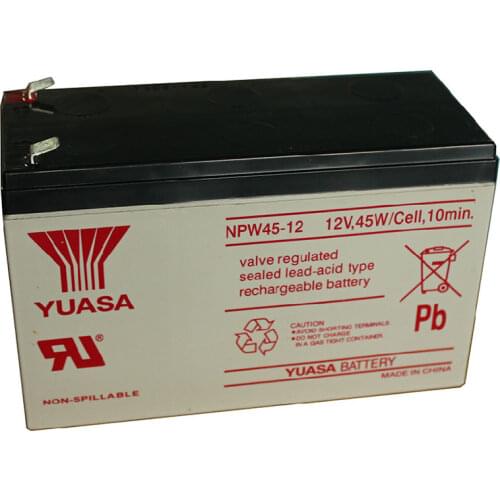 Rechargeable battery 12V 45W NPW45-12 12V 9AH NP0.8-12 12V 0.8AH