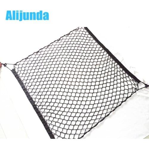 Alijunda Nylon Car Rear Cargo Net Trunk Storage Organizer Net for Subaru Forester Outback Legacy Impreza XV BRZ
