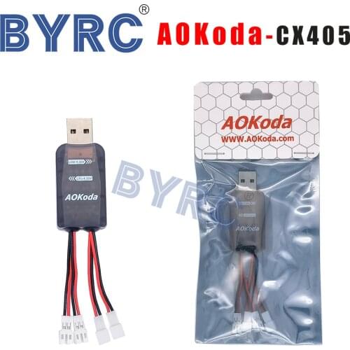 AOKoda CX405 4CH Micro USB Battery Charger For 1S Lipo LiHV Battery High Quality For RC Helicopter