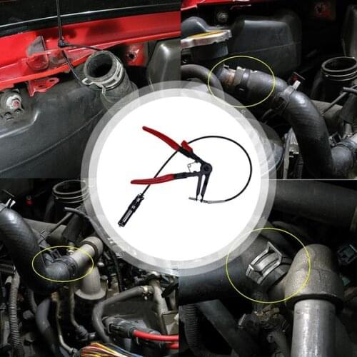 Auto Vehicle Tools Cable Type Flexible Angled Clic Hose Clamp Pliers Cable Set Car Repairs Hose Clamp Removal Hand Tools Alicate